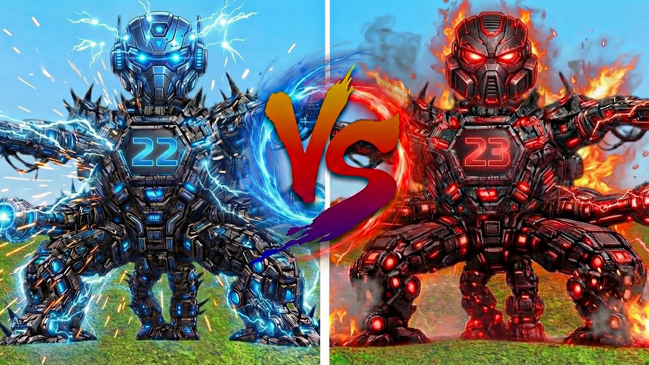 I FOUND NEW ROCKET OMNIDROID V.22 VS V.23 ROBOT FROM ROBLOX INCREDIBLES In Garry's Mod!
