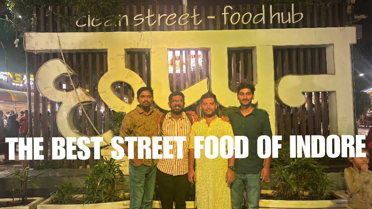 Street Food Tour in the Cleanest City of India | Indore 56 Lane | ndore 56 Dukaan Food Vlog |