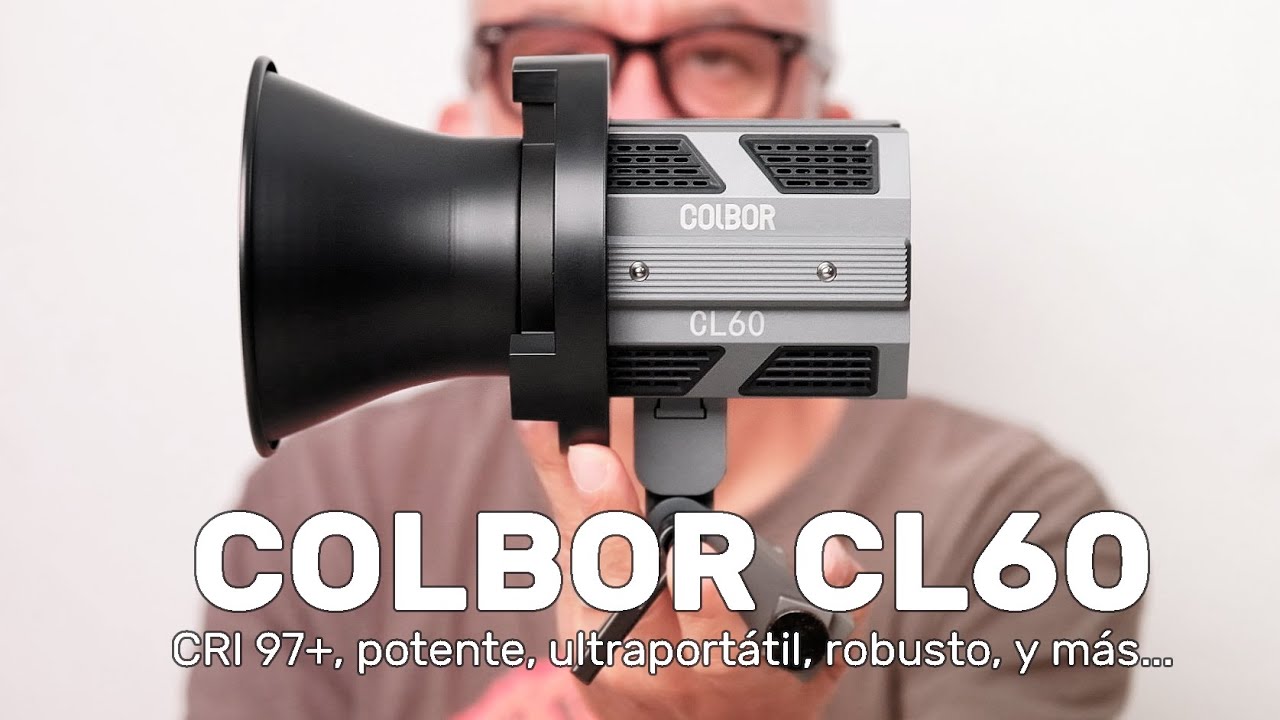 COLBOR CL60: Un foco LED POTENTE, ultra PORTÁTIL y con una relación CALIDAD - PRECIO sensacional!!