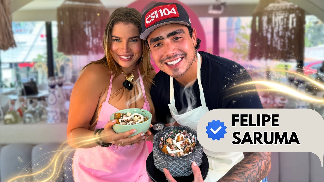 Como preparar arroz con queso 🤤 con felipe saruma - Cocinando por desparche