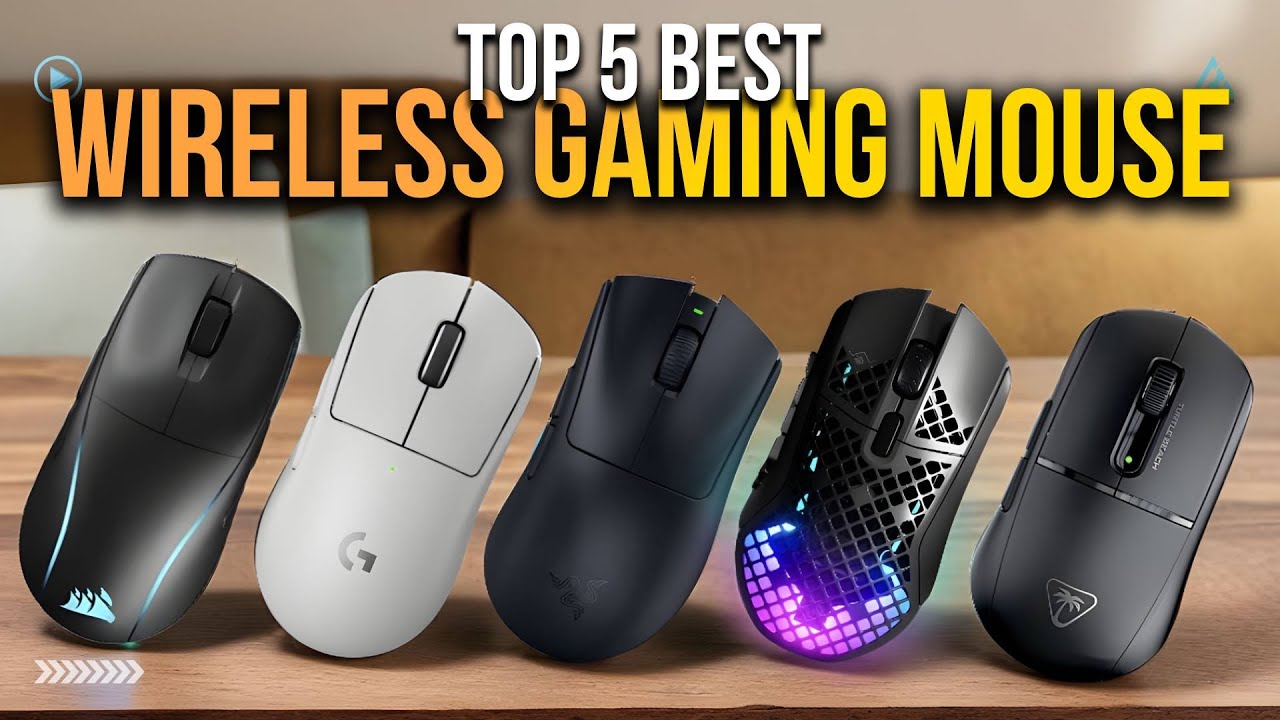 [Top 5] Best Wireless Gaming Mouse of 2025