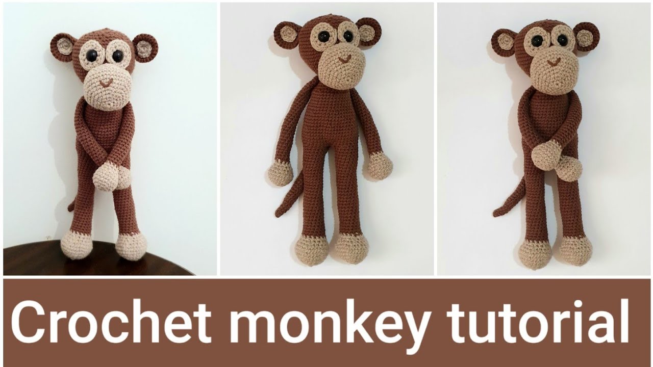 How to crochet amigurumi monkey