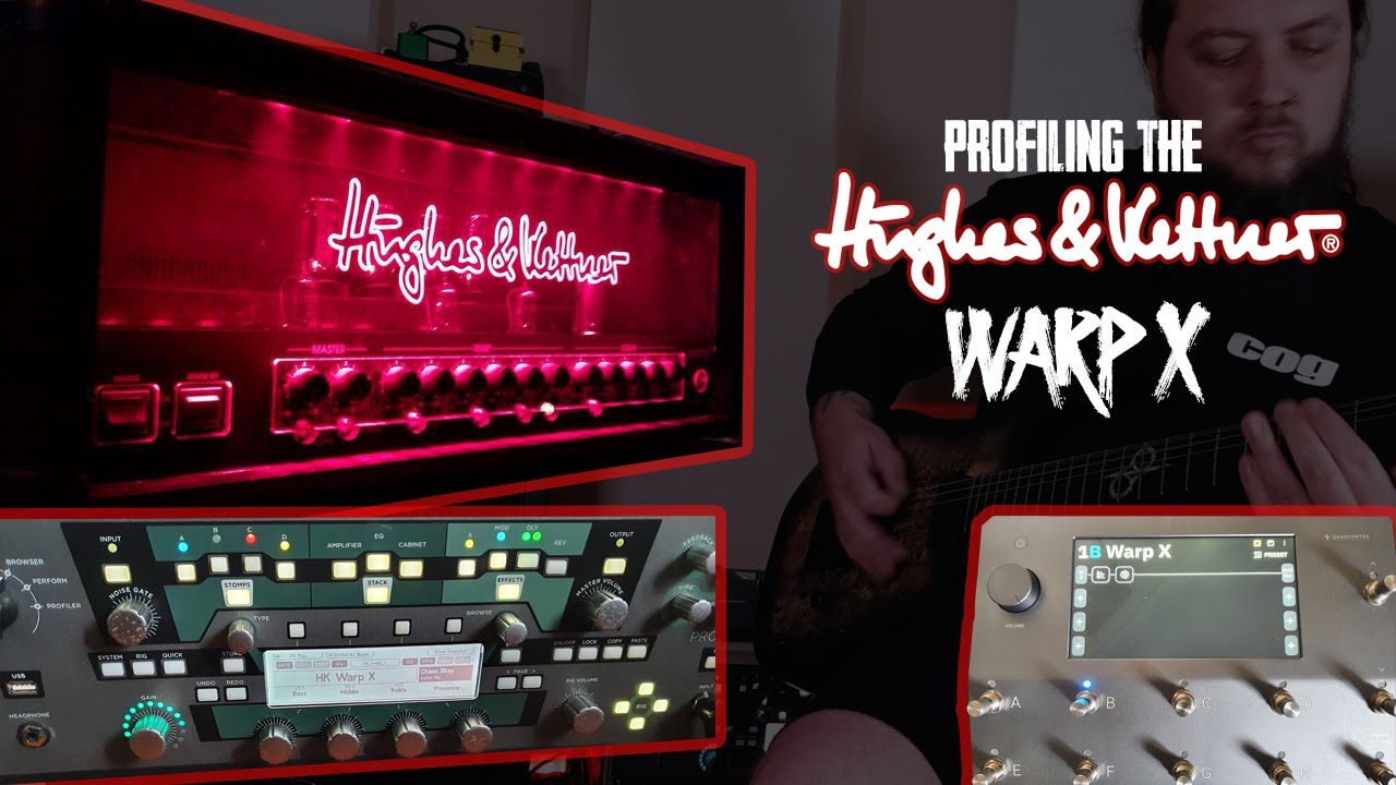 How sick is this amp? Hughes & Kettner Warp X