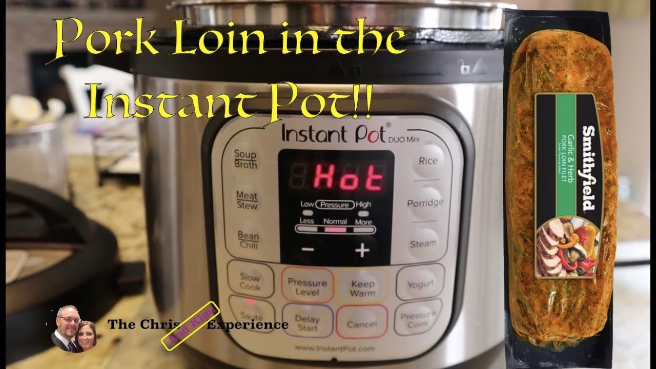 Instant Pot Pork Loin | 03-24-18