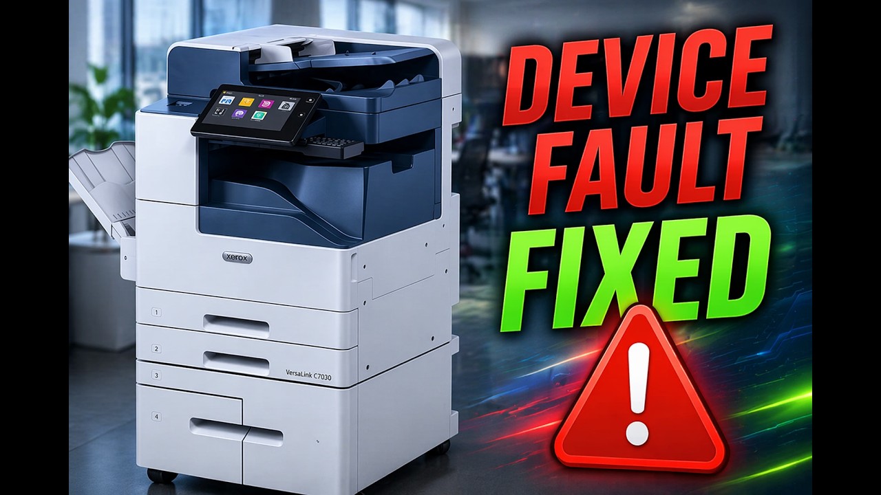 Xerox VersaLink C7030 Device Fault