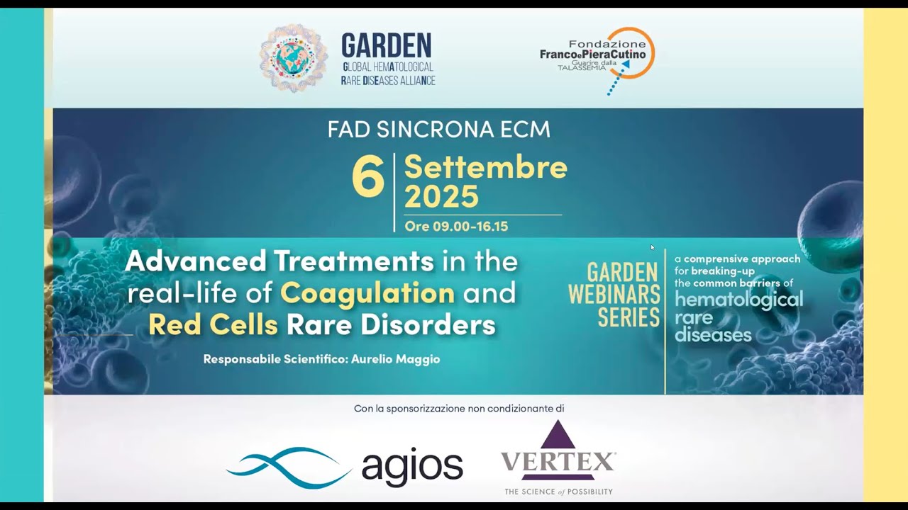 Advanced Treatments in the real-life of Coagulation and Red Cells Rare Disorders