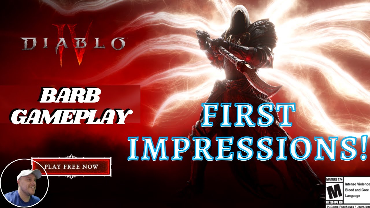 Diablo 4 First Impressions- Barb Gameplay pt.1| Diablo 4
