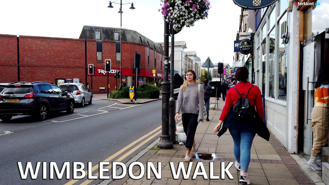 WIMBLEDON  walk🔺 Underground station🔺 London🔺 വിബിൾഡൻ