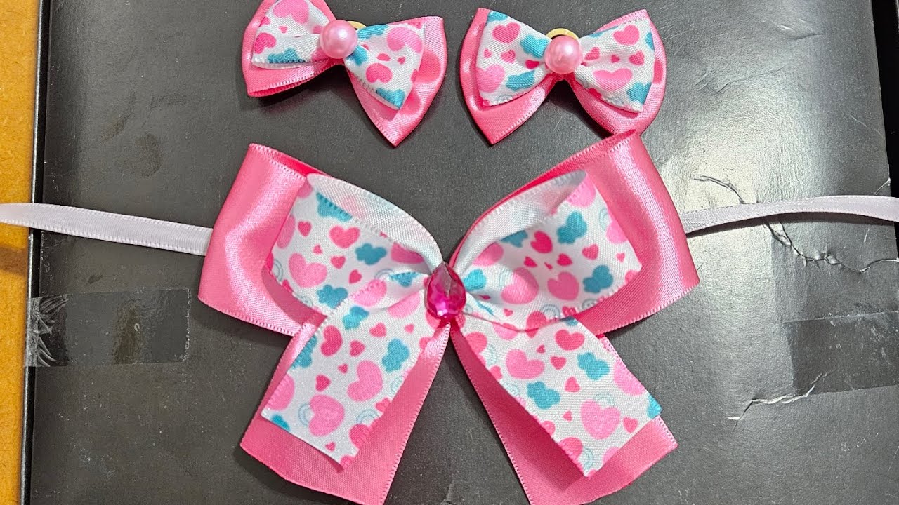 Laço de pescoço pet, com lacinhos. Passo a passo desse lindo conjunto pet