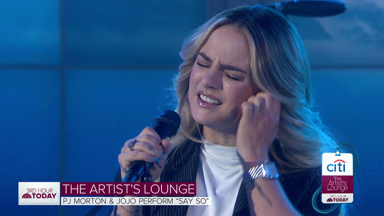 PJ Morton feat. JoJo - Say So Live at Today Show [November 6, 2019]