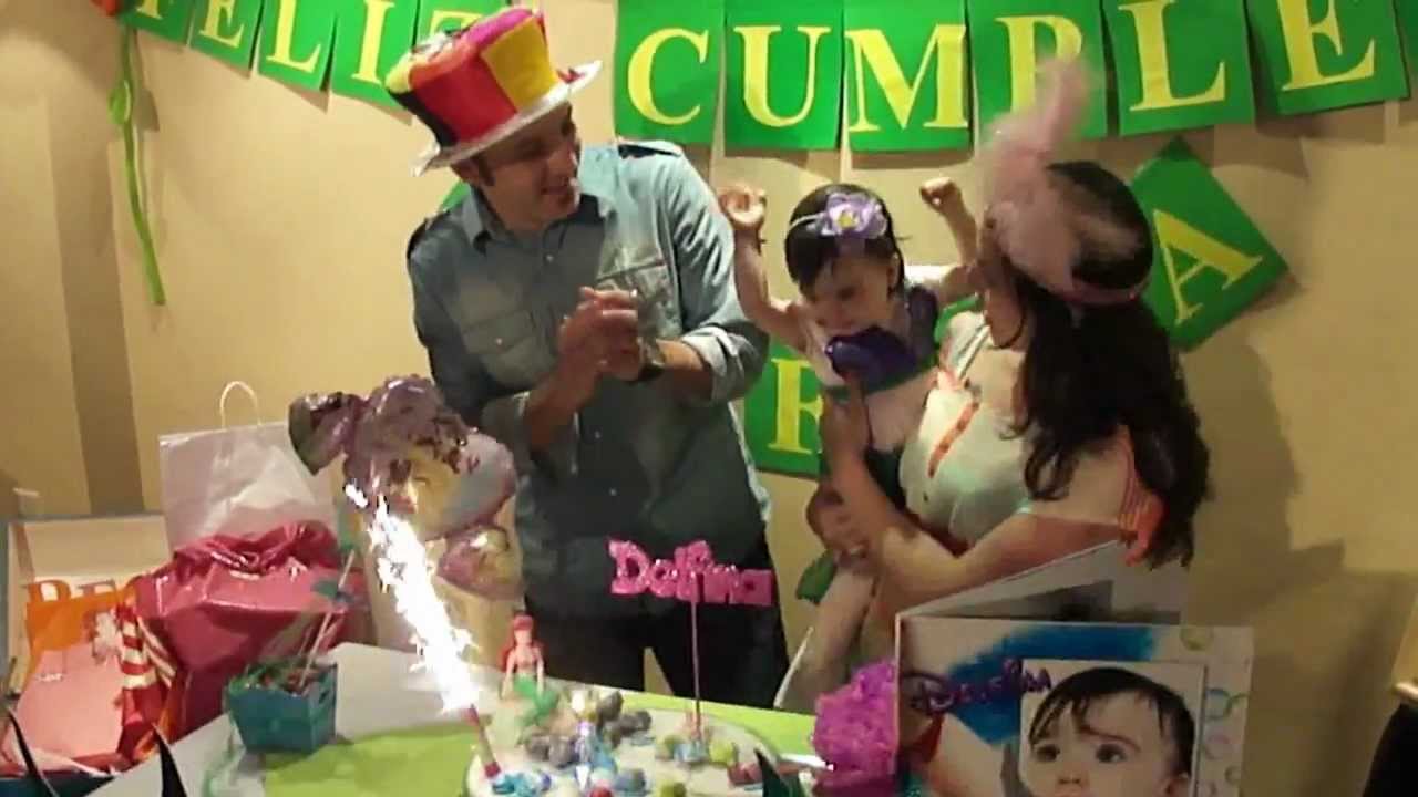 Salón Evaristo´s; Cumple 1 de Delfina: Ceremonia de la torta