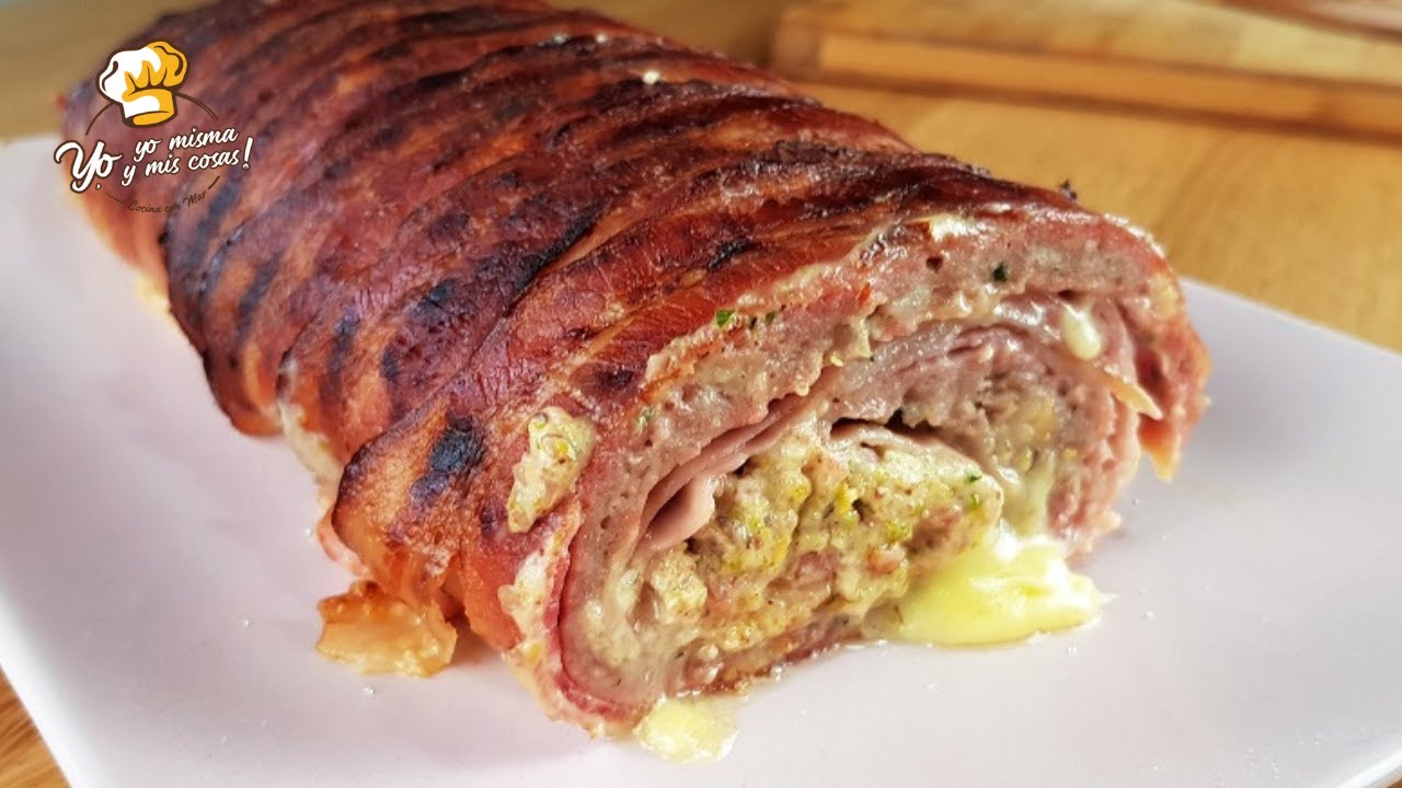 ROLLO de CARNE picada con un RELLENO muy ESPECIAL