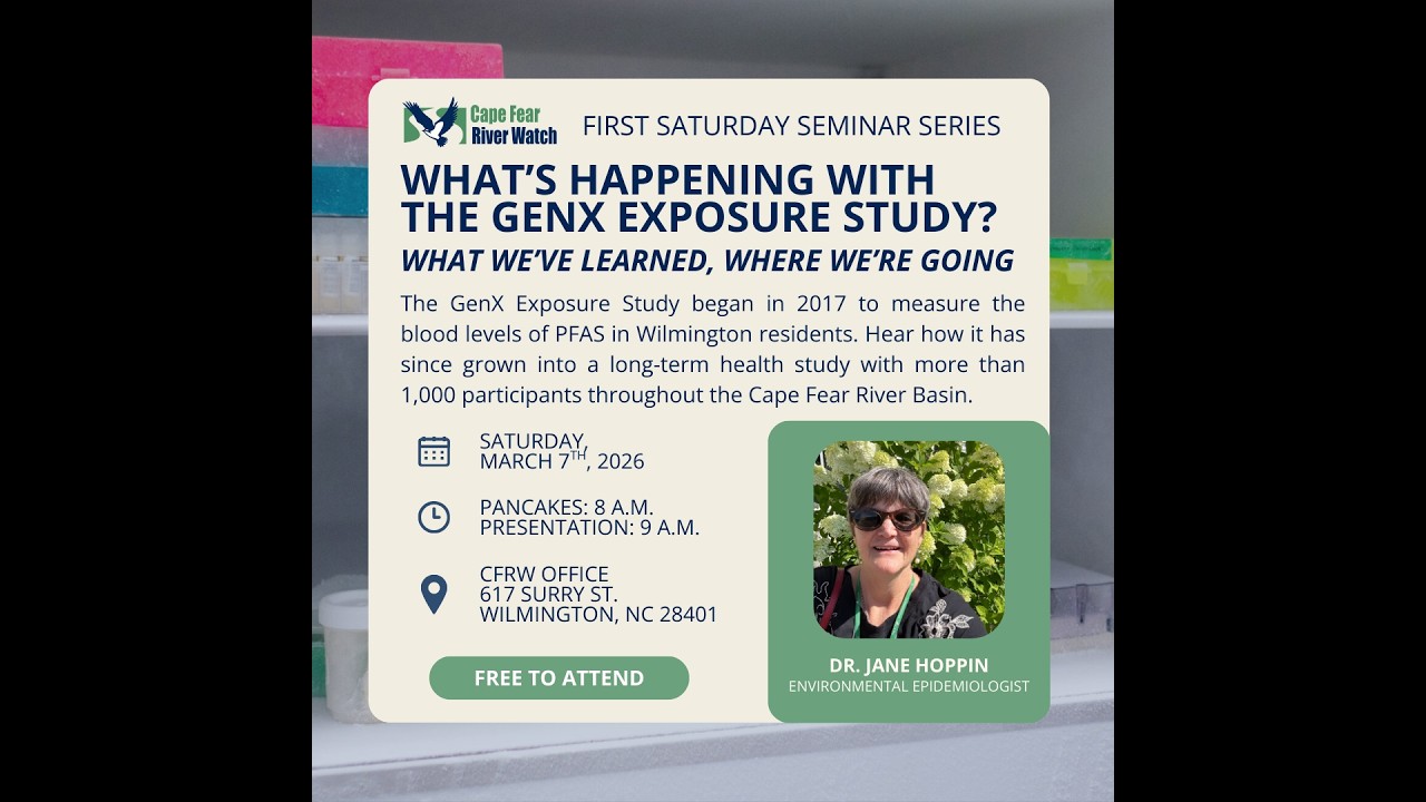 March 2026 | What's Happening with the GenX Exposure Study