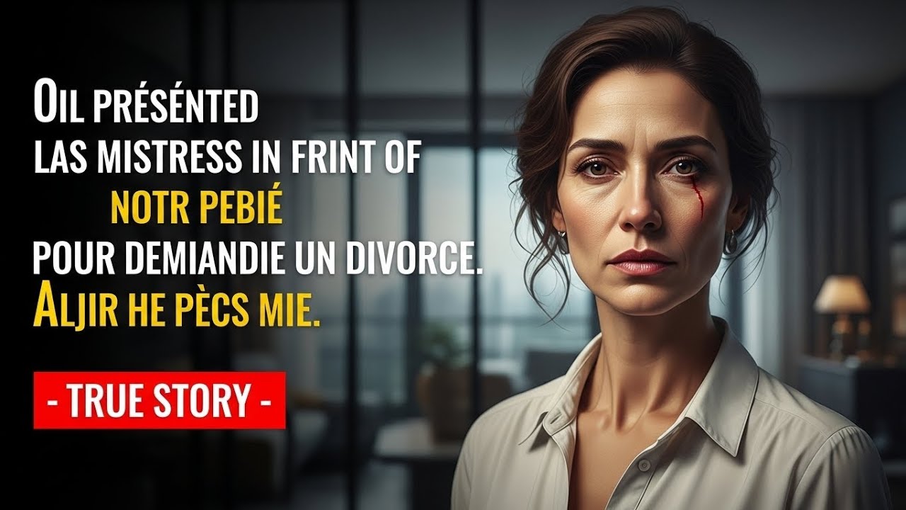Il a présenté sa maîtresse devant notre bébé pour exiger le divorce. Aujourd’hui, il me supplie.