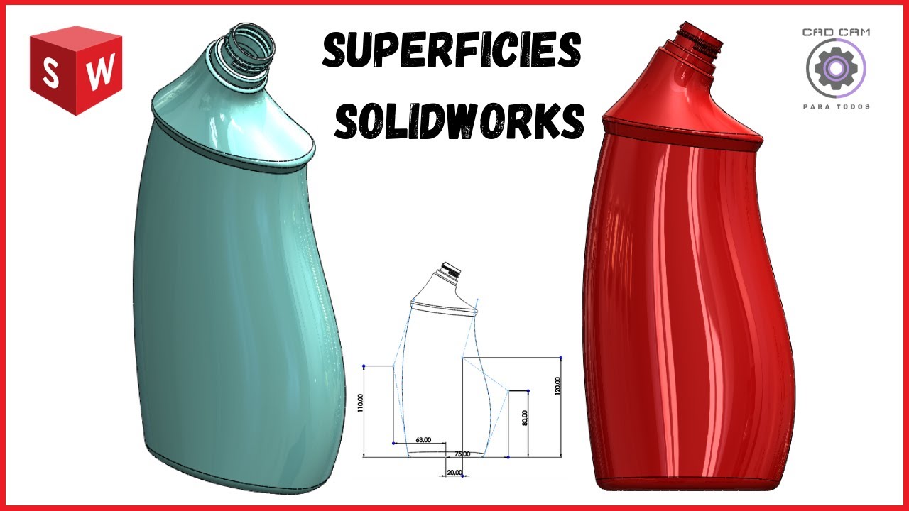 tutorial de superficies en solidworks