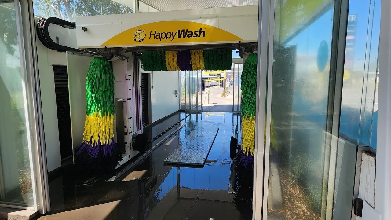 WashTec SoftCare 2 Pro Touchless SilverLight at Caltex with OTR & HappyWash in Wodonga, VIC
