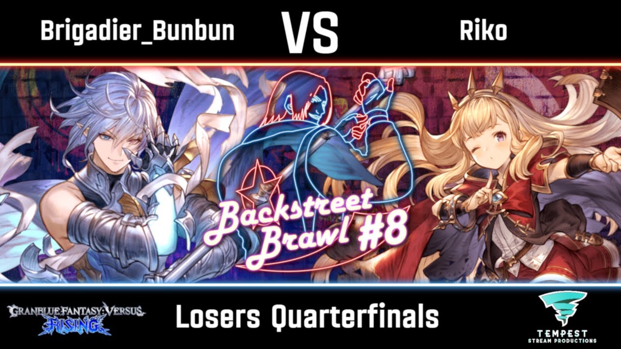 Brigadier_Bunbun (Grimnir) vs Riko (Cagliostro) - GBVSR Losers Quarterfinals - Backstreet Brawl #8