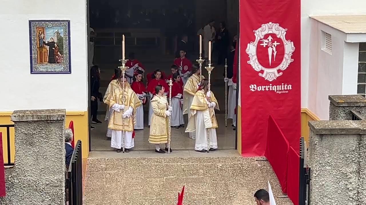 EN DIRECTO: Salida procesional de La Borriquita y La Alegría en #Algeciras