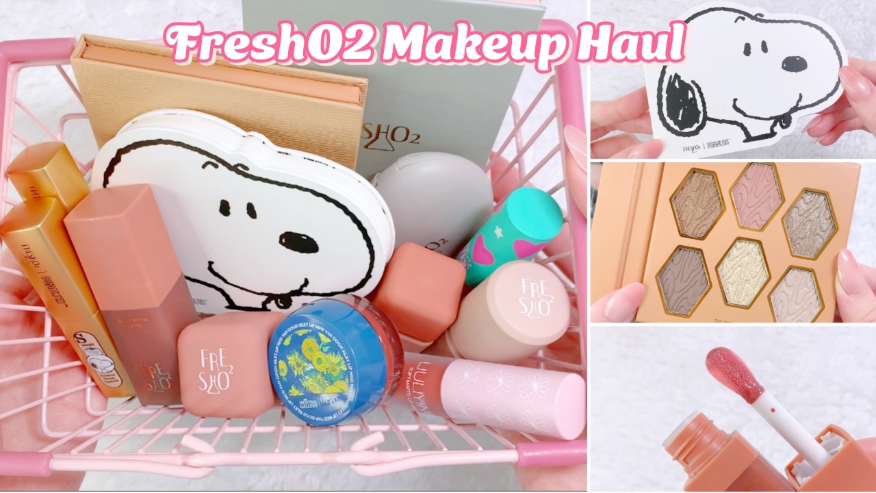 FreshO2 Makeup Haul | Taiwanese Cosmetics 🇹🇼 | Unboxing & First Impressions