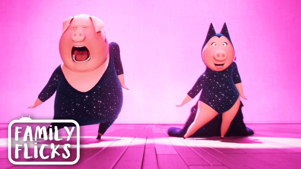 Reese Witherspoon Duets 'Shake It Off' | Sing (2016) | Family Flicks