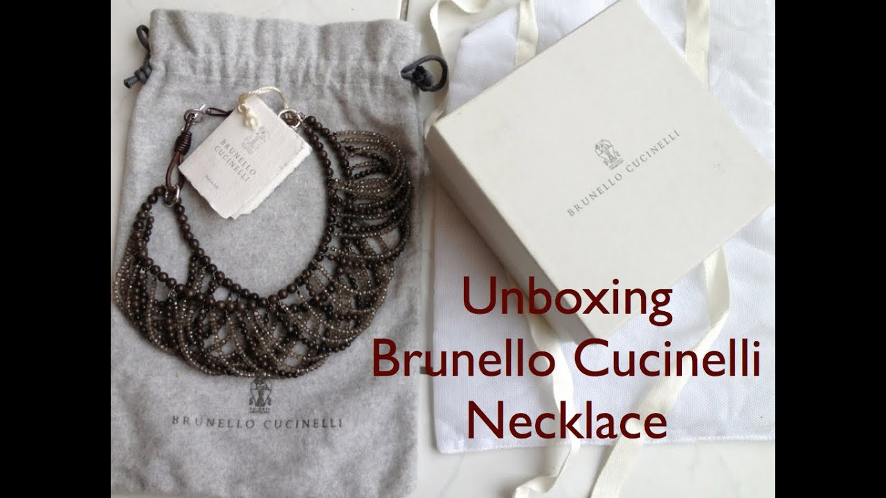 Unboxing | Brunello Cucinelli Necklace