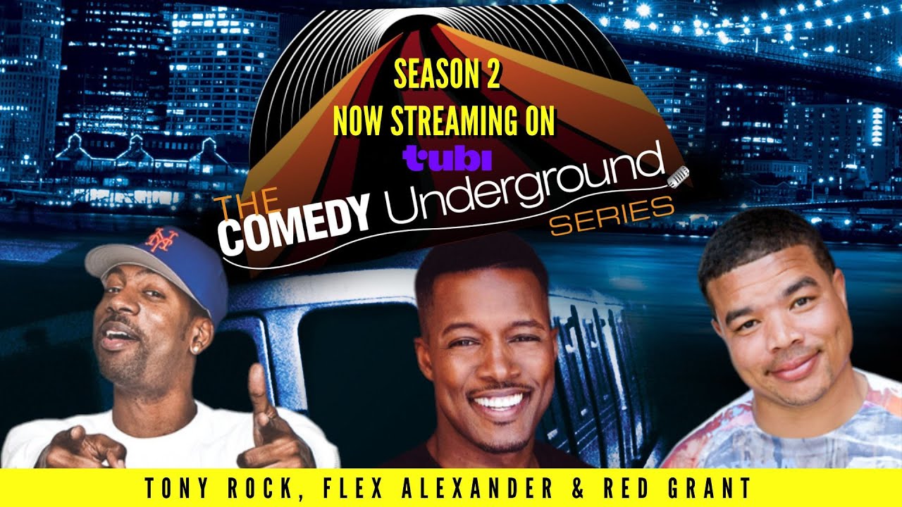 🤣 The laughs don’t stop! Season 2 of The Comedy Underground Series is now on Tubi