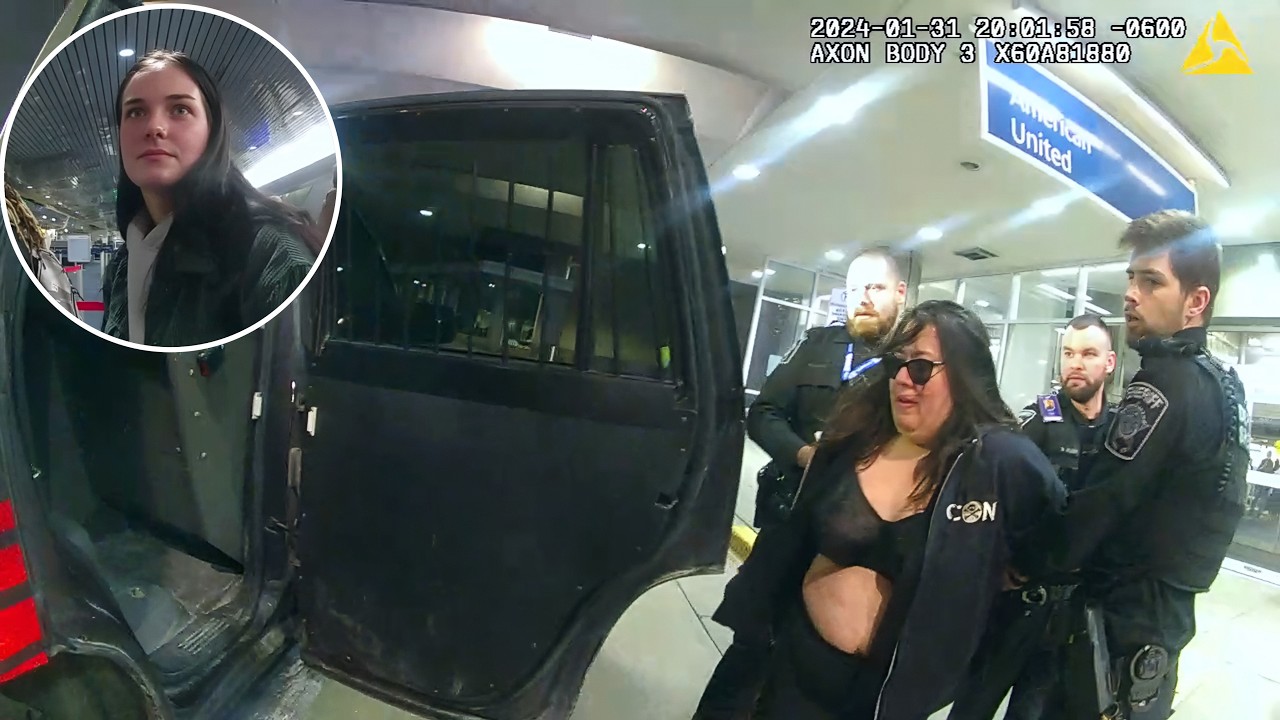 Crazy Karen Attacks Woman at  the Airport