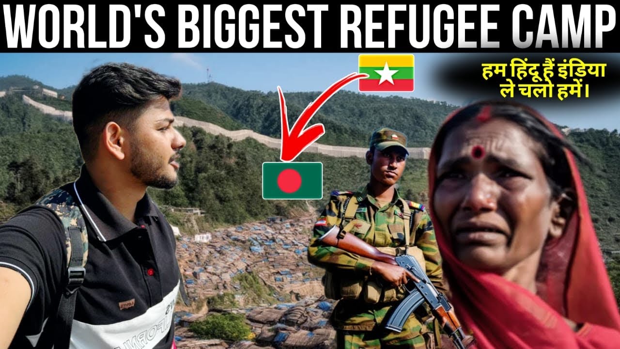 I Entered the World’s Biggest Refugee Camp 🇧🇩 || Totally Shocked 😮 ||