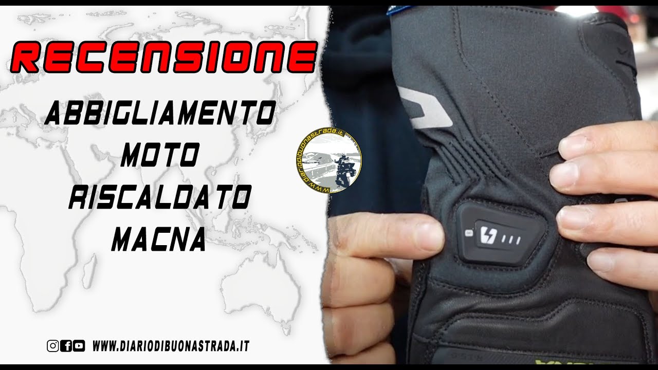 RECENSIONE ⚙️ ABBIGLIAMENTO MOTO RISCALDATO 🔥MACNA