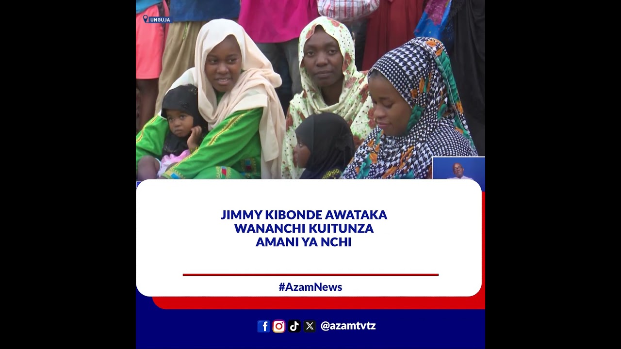 Jimmy Kibonde awataka wananchi kuitunza amani ya nchi