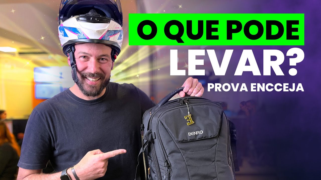 O QUE PODE LEVAR NO ENCCEJA
