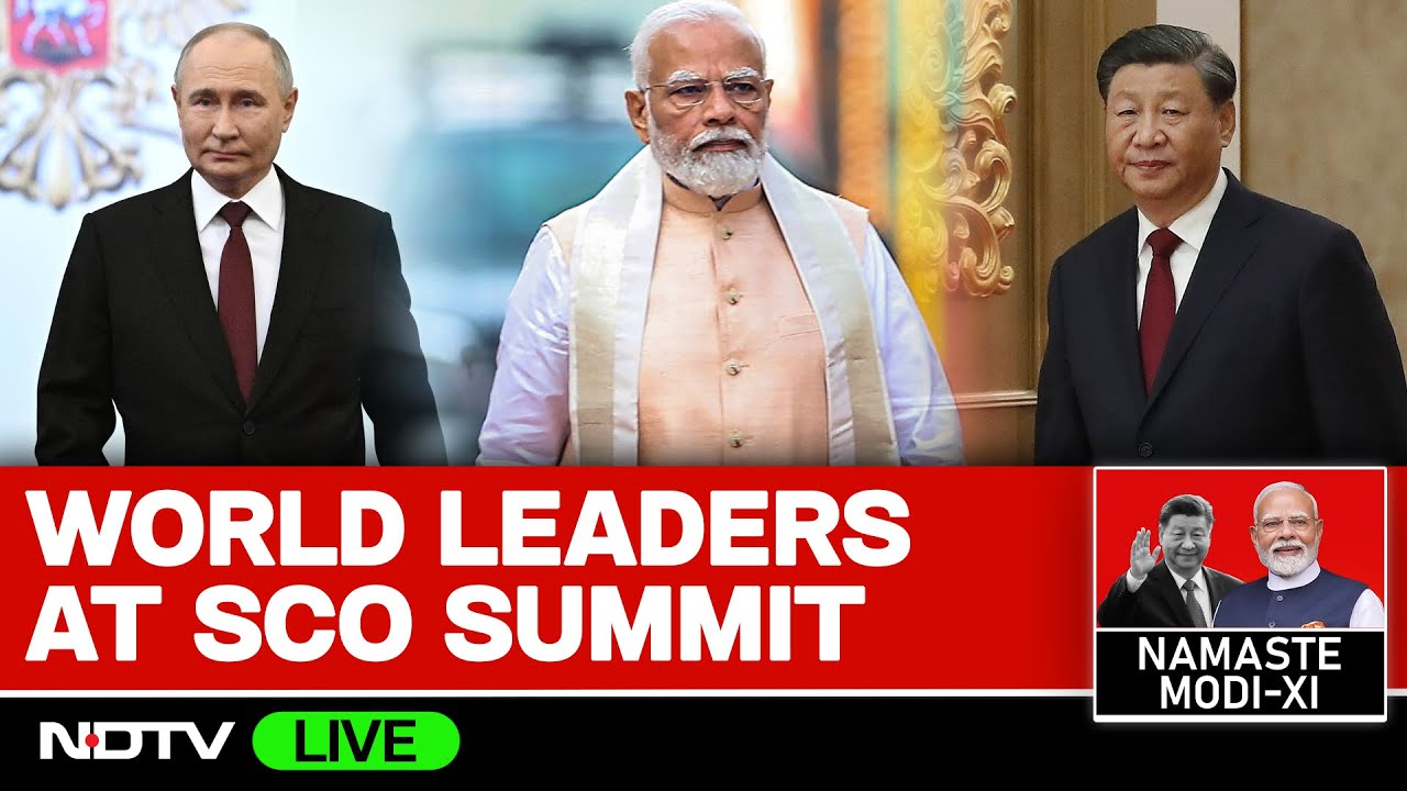 SCO Summit 2025 LIVE | World Leaders Arrive At SCO Summit Venue In China