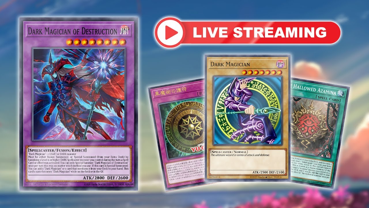 LIVE - Dark Magician | Lets Play The New Support