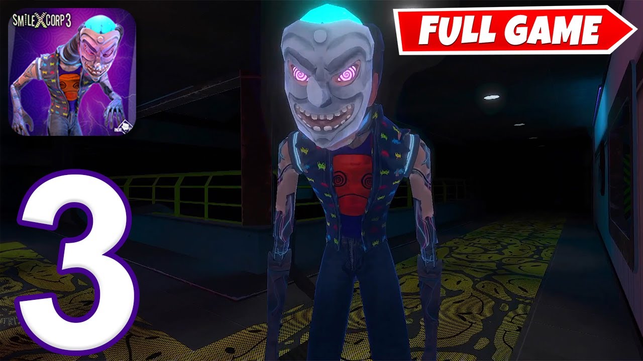 Smiling-X Corp 3 - Gameplay Walkthrough Part 3 - Full Game & Ending (iOS, Android)