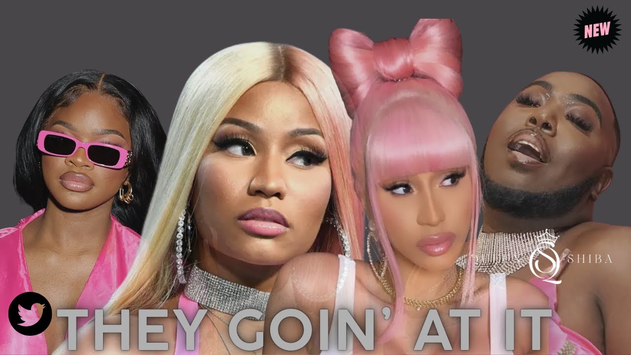 Twitter War:Nick Minaj & Cardi B Exchange Virtual Blows on X | Saucy & JT Get Into It!