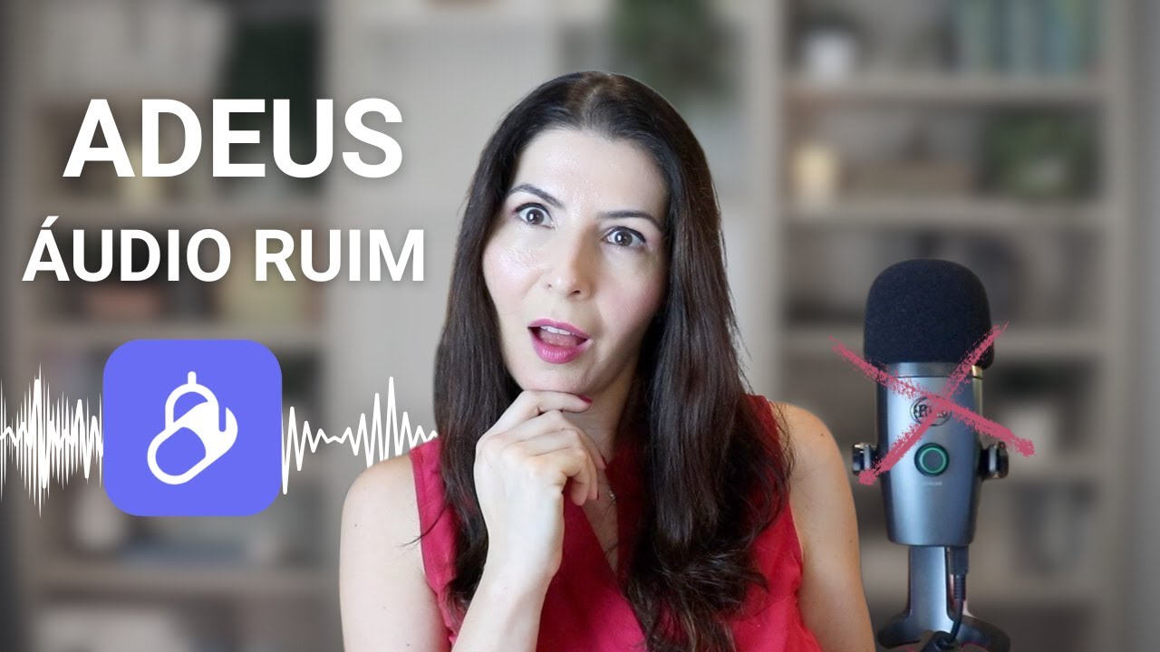 Melhore a QUALIDADE DO ÁUDIO dos seus vídeos (sem comprar microfone)