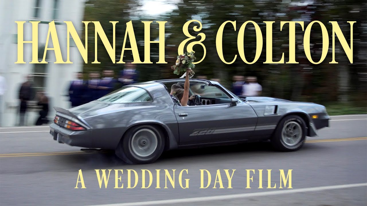 I Always Imagined Leaving My Wedding in the Camaro - Hannah and Colton (Sony a6300 Wedding Film)
