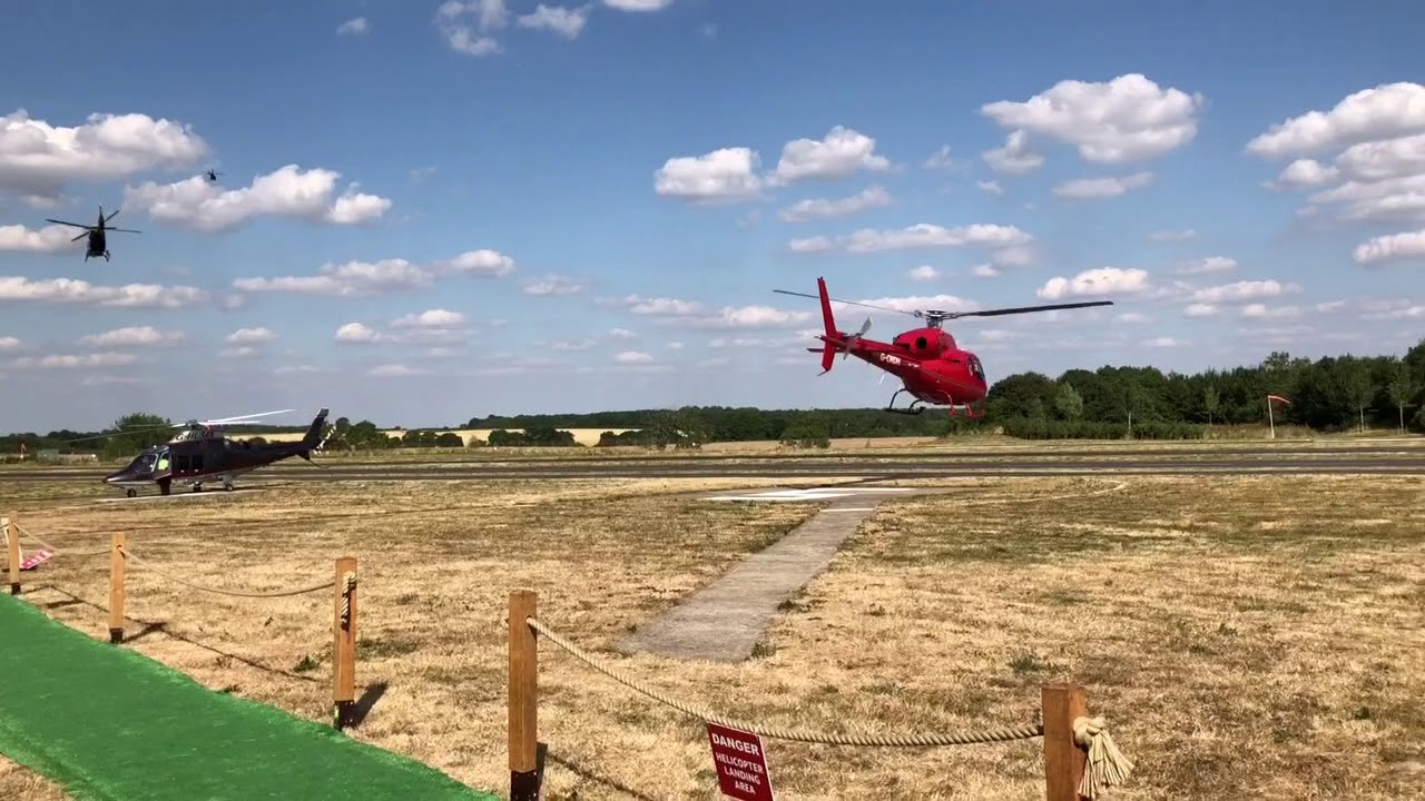 SILVERSTONE F1 GRAND PRIX 2018 HELICOPTER HELIPAD