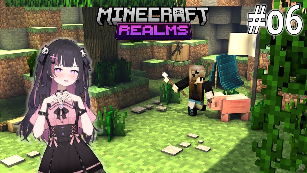 [VTuber ITA] lag time minecraft realm serie #6 quante strutture vuoi? SI