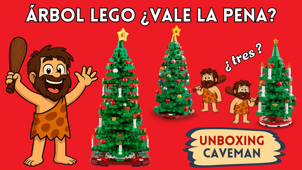 Armando el Árbol de navidad en LEGO🎄 | ¿Vale la pena?