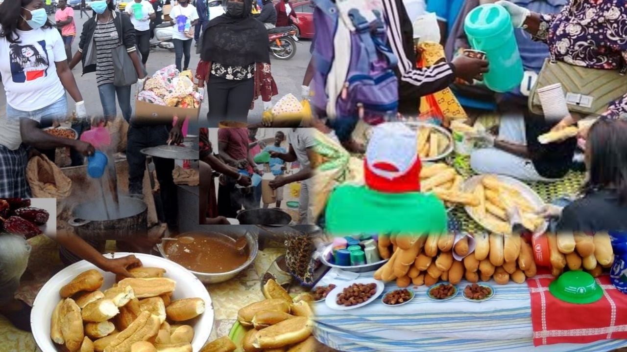 🔸Distribution de ndogou par Ibrahima Ba Gatuzo, à Guéndal 3. Avec Bineta DIOUF