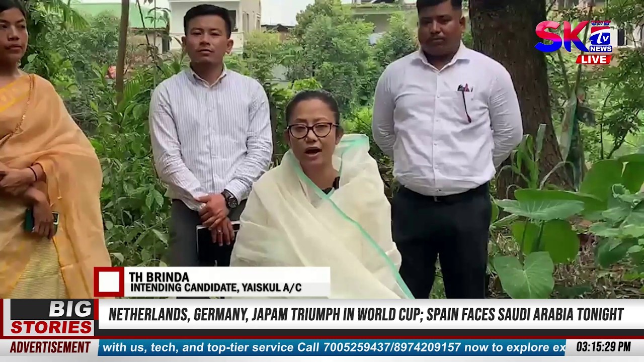 BRINDA LAKKADOURIBA 13 SUBA MLA MIKHAL DA YAISKUL ASSEMBLY CONSTITUENCY GI MiREP OINA THORAKLAGANI