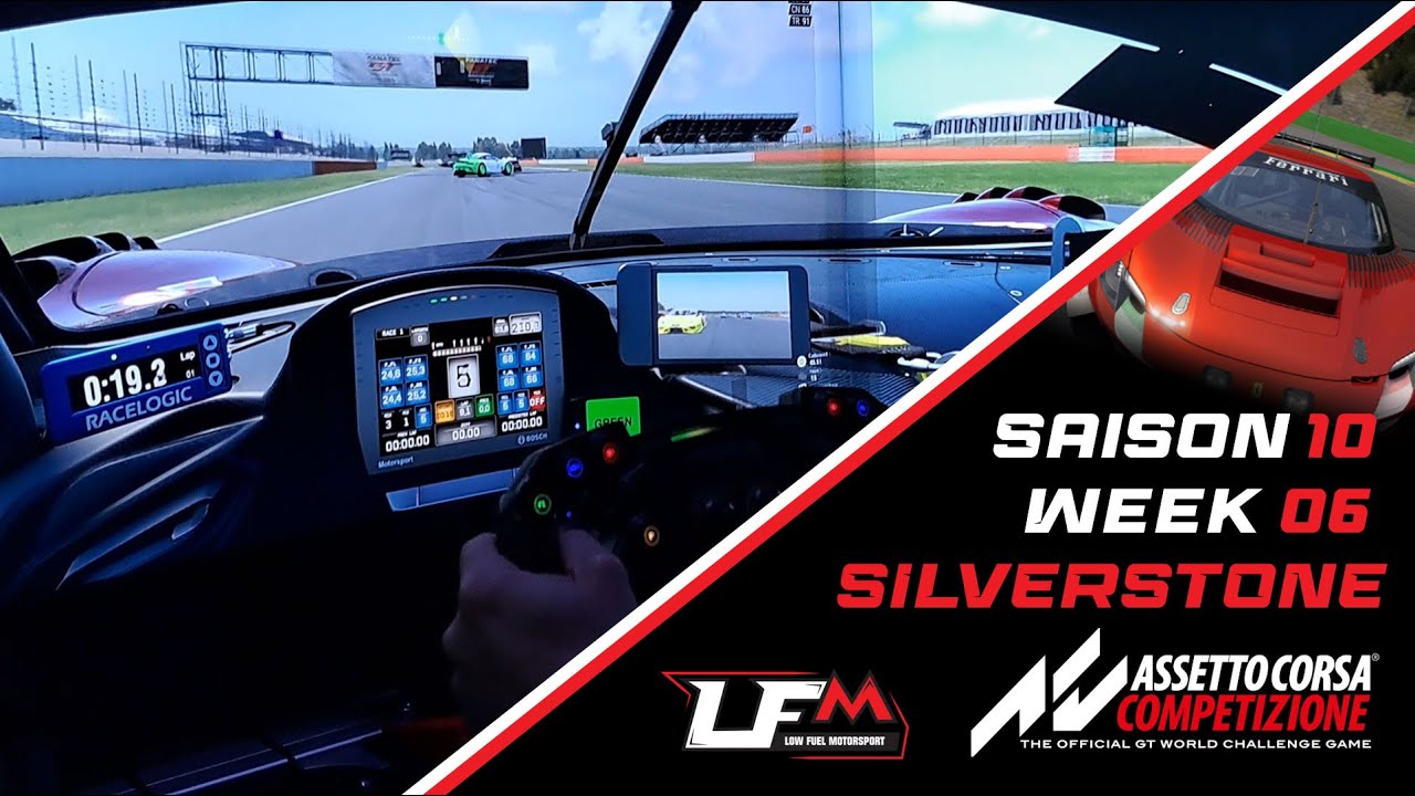 LFM ACC Silverstone Ferrari 296 GT3 Saison 10 Week 06 Premier Top 5