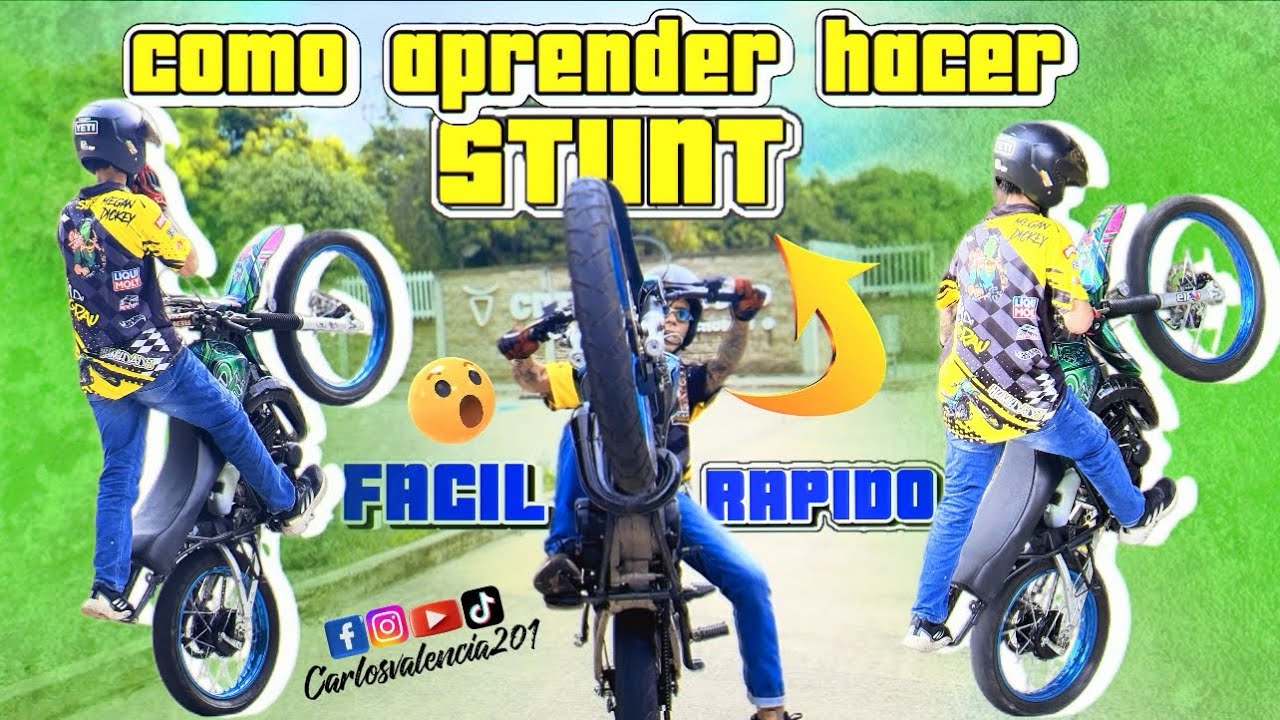 C&oacute;mo aprender hacer Stunt(f&aacute;cil y r&aacute;pido)🔥😱🤯 #tutorial  #stunt