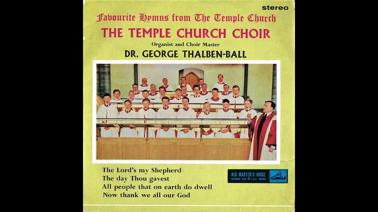 Dr. George Thalben Ball - Favourite Hymns from The Temple Church (Vinyl, 1961)