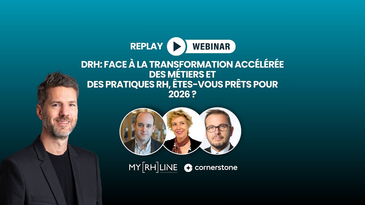 DRH: Face à la transformation accélérée des métiers etdes pratiques RH, êtes-vous prêts pour 2026 ?