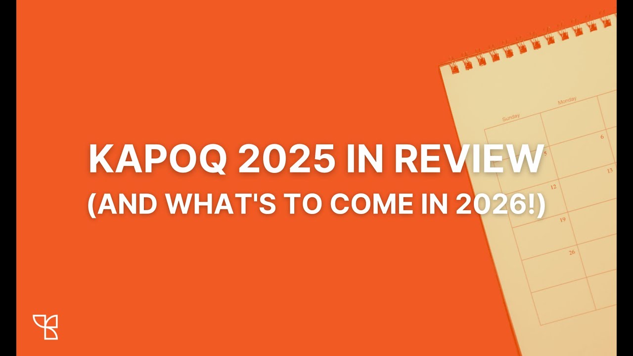 Kapoq 2025 in Review and What's Coming in 2026!