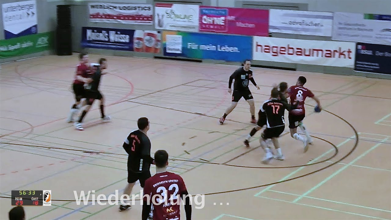 Handballregeln: Schrittfehler?