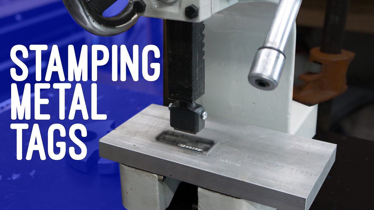 Сделайте держатель штампа для вашего пресса Arbor и проштампуйте цифры как профессионал!