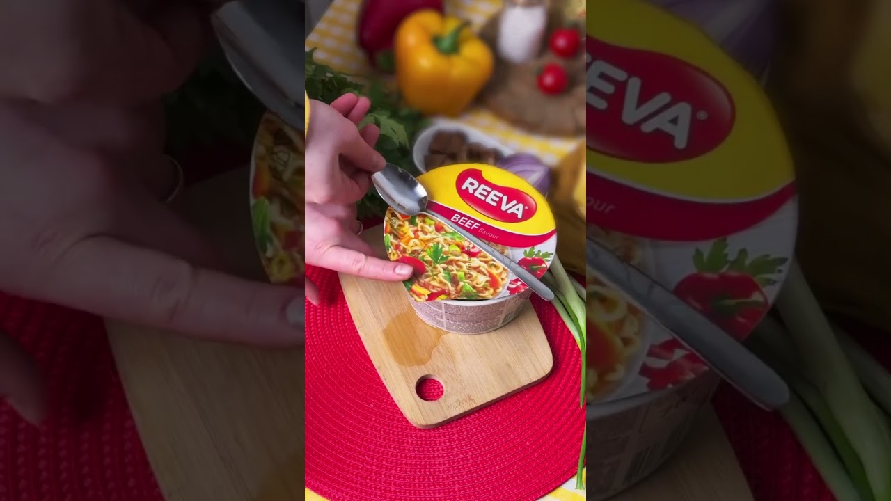 Riittoisa kuppinuudeli Reevalta &ndash; nopeasti valmista ja t&auml;ytt&auml;v&auml;&auml;! 🍜✨